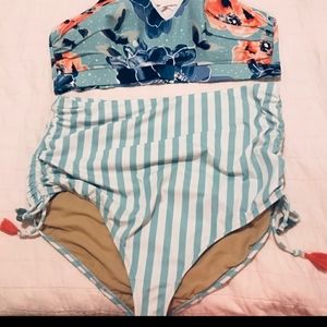 Lane Bryant NWOT high waisted bikini